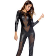 Women's Patent Leather Sexy Halloween Explosion