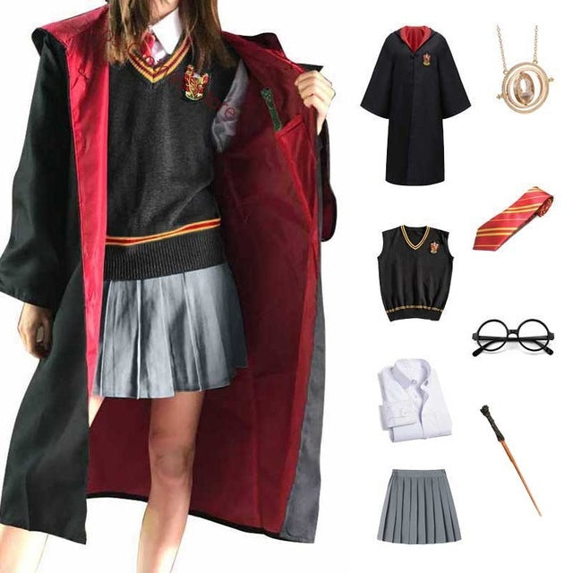 Cosplay Magic School Harry Potterm Halloween Costume Unisex