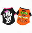 Dog clothes spring and summer clothes cartoon print T-shirt Teddy Bichon pet costume wholesale pet Halloween clothes