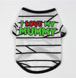 Dog clothes spring and summer clothes cartoon print T-shirt Teddy Bichon pet costume wholesale pet Halloween clothes