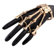 Halloween Jewelry Bracelet European And American Punk Exaggerated Skull Finger Bone Joint Finger Bracelet Female Bracelet