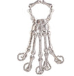 Halloween Jewelry Bracelet European And American Punk Exaggerated Skull Finger Bone Joint Finger Bracelet Female Bracelet
