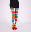 Party Costume Props Striped Pantyhose Halloween Christmas Pantyhose Stockings