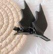 Halloween Funny Devil Black Bat Wings Hairpin
