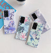 Electroplating Laser Flower Samsung Phone Case