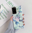 Electroplating Laser Flower Samsung Phone Case