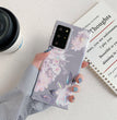 Electroplating Laser Flower Samsung Phone Case
