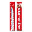 Christmas curtain couplet