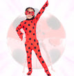 Hot Carnival Clothing Cat Noir Cosplay Sets Lady Halloween Christmas Party Custume Jumpsuit Kids Girls Suit