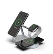 Multifunctional Five-In-One Magnetic Wireless Charging Watch Headset Desktop Mobile Phone Holder Charger 15W Fast Charge