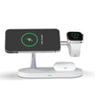 Multifunctional Five-In-One Magnetic Wireless Charging Watch Headset Desktop Mobile Phone Holder Charger 15W Fast Charge