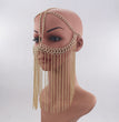New Design Fashion Sexy Long Tassel Head Chain Halloween Headgear Mask Chain Head Chain