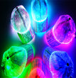 Luminous Baseball Cap Halloween Outdoor Fiber Optic Luminous Cap LED Luminous Cap