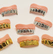 Halloween Dress Up Props Electroplating Gold And Silver Dentures Simulation Zombie Dentures Whole Toy