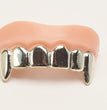 Halloween Dress Up Props Electroplating Gold And Silver Dentures Simulation Zombie Dentures Whole Toy