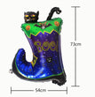 Halloween Balloon Decorations For Kindergarten Layout Props Shopping Mall Haunted House Party Party Background Wall Dress Up
