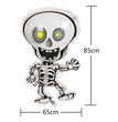 Halloween Balloon Decorations For Kindergarten Layout Props Shopping Mall Haunted House Party Party Background Wall Dress Up