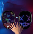 Amazon Hot-Selling APP Glowing Mask Full-Color Display Flashing Mask Halloween Party Glowing Mask