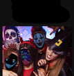Amazon Hot-Selling APP Glowing Mask Full-Color Display Flashing Mask Halloween Party Glowing Mask