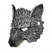Halloween Dress Up Wolf Mask
