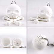 Christmas Gift Skull Tea Maker, Simulation Skull Tea Leak, Halloween Horror Pendant, Ghost Festival Tea Bag