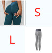Plaid Leggings Fitness Yoga Pants Women's Seamless High Waist Leggings Breathable Gym