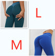 Plaid Leggings Fitness Yoga Pants Women's Seamless High Waist Leggings Breathable Gym