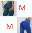 Plaid Leggings Fitness Yoga Pants Women's Seamless High Waist Leggings Breathable Gym