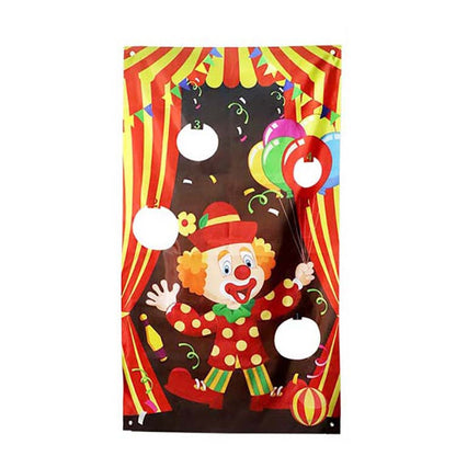 Carnival Halloween Throwing Game Hanging Flag