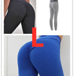 Plaid Leggings Fitness Yoga Pants Women's Seamless High Waist Leggings Breathable Gym
