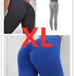 Plaid Leggings Fitness Yoga Pants Women's Seamless High Waist Leggings Breathable Gym
