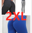 Plaid Leggings Fitness Yoga Pants Women's Seamless High Waist Leggings Breathable Gym