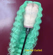 Wig Long Straight Hair Color Universal Halloween Christmas New Year'S Day Annual Meeting Show Wig Fluffy Long Hair Wig Set