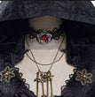 Evil Village Cosplay Costume Vampire Lady Dress Outfits Halloween Carnival Suit