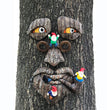 Bark Ghost Face Facial Features Decoration Halloween Xmas DIY Home Easter Outdoor Gardoon Creative Props Tree Monsters Ornaments