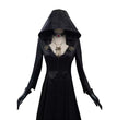 Female Black Vampire Long Dress Halloween Costume