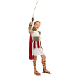 Halloween Children'S Fancy Dress Ball Party Show Roman Royal Female Warrior