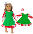 Girl Doll Halloween Christmas Doll Clothes