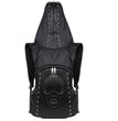 Hooded Skull Hat Backpack Europe And America Halloween Steampunk Rivet Hat Backpack