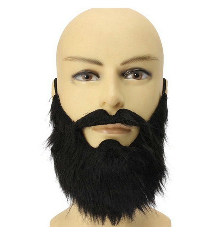 Halloween Party Dress Up Props Black Beard