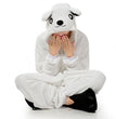 Couple Cartoon One-piece Pajamas Home Service Costumes