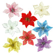 Artificial Christmas Flower 13cm Christmas Tree Decoration Flower