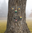 Bark Ghost Face Facial Features Decoration Halloween Xmas DIY Home Easter Outdoor Gardoon Creative Props Tree Monsters Ornaments
