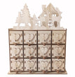 Wooden christmas house