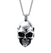 Titanium Steel Cool Skull Necklace