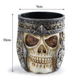 Printing Halloween Mug Metal Wine Glass Skull Mug