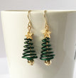 Christmas Earrings Tree Star DIY Earrings