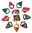 Christmas pet triangle scarf