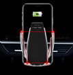 Car Wireless Charger 10W Induction Car Fast Wireless Charging With Car Phone Holder S5