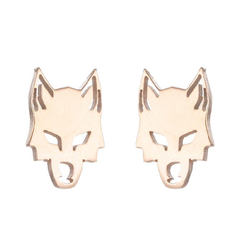 Stainless Steel Halloween Horror Stud Earrings